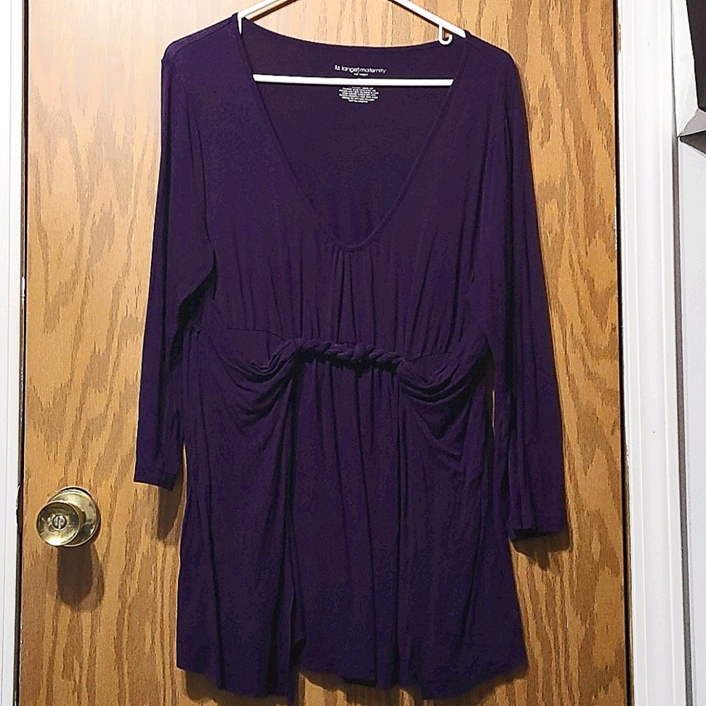 Plum XL maternity shirt
